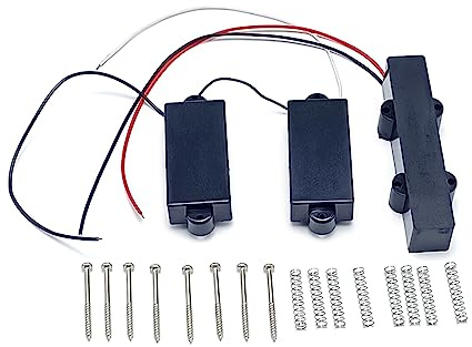 PB Bassgitarren-Tonabnehmer, geschlossen, 4-saitig, Präzision, PB-Bass-Tonabnehmer, Ersatz-Bass-Humbucker-Tonabnehmer, einfach zu bedienen
