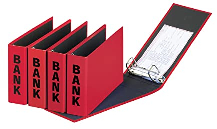 Pagna Bankordner Basic Colors (Ordner Kontoauszüge) rot