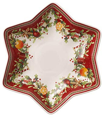 Villeroy & Boch Coppa Stella Con Piede, Motivo Natalizio