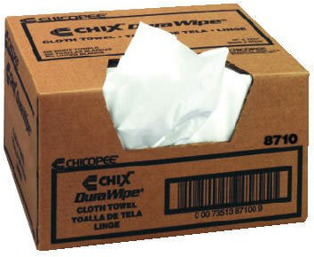 Chicopee Inc Chi 8710 Wiper-Dura-White-12X1 (400) Cloth Towel CHI 8710