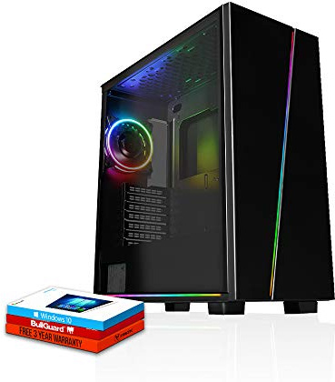 Fierce CHEETAH High-End RGB Gaming PC - Veloce 4.9GHz Octa-Core Intel Core i7 9700K, 240GB SSD, 1TB Disco Rigido, 16GB 3000MHz, NVIDIA GeForce RTX 2080 Super 8GB, Windows 10 installato 505730