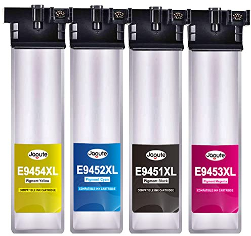 T9451-T9454 Druckerpatronen Kompatibel mit Epson T9451 T9452 T9453 T9454 | Patronen Kompatibel mit Epson Workforce Pro WF-C5790DWF WF-C5710DWF WF-C5290DW WF-C5210DW WF-C5710 WF-C5210 WF-C5290 (4 Pack)