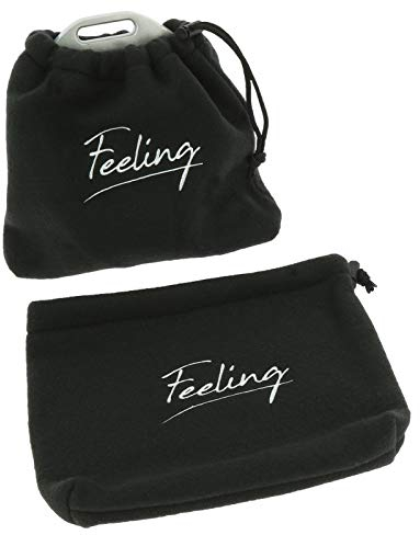 Ekkia FEELING FLEECE-BEZUG FÜR STEIGBÜGEL 1 Paar (schwarz)