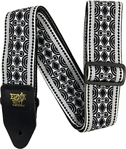 Ernie Ball Beatnik Black Jacquard Strap