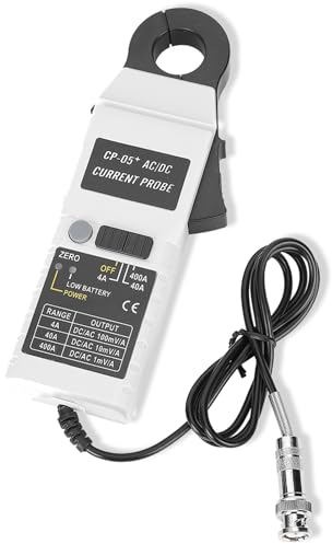 CP 05 Zangenstromsonde 200 KHz 400 A Für Oszilloskop AC/DC-Strom-Mini-Zangenmessgerät, Sondentester, Digitaler Stromtester, Zangenmessgerät