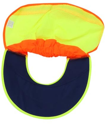 jojofuny 1stück -schutzhelm Mit Uv-Schutz Atmungsaktiver Sonnenschutz-Hut Tragbare Krempe Für Outdoor-aktivitäten Hochsichtbar Neon-gelb Mit Mesh-nackenprotektor