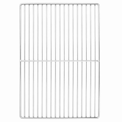 vidaXL Grille de Barbecue Argenté 47 x 32,5 cm Acier Inoxydable, Jardin et terrasse, Grille Moderne en Acier Inoxydable, Surface de Cuisson rectangulaire, Nettoyage Facile, résistant à la Rouille