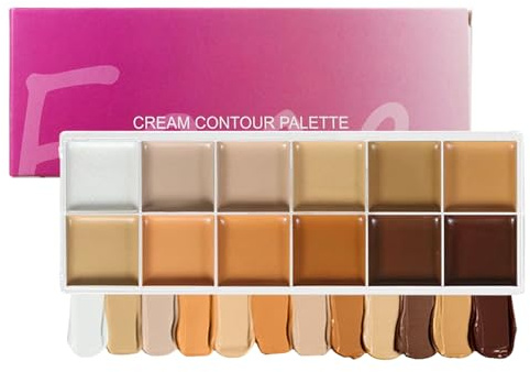 Palette De Fond De Teint | 12 Correctoreurs de Teint,Anti Cernes Pour Yeux Soirée Mariage Bureau Rendez-Vous Voyage Femme Artiste