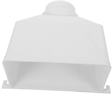 HONITANO Connecteur de Descente PVC pour Évacuation Eau Pluviale Résistant et Raccord Gouttière pour Tuyau de Descente Extérieur
