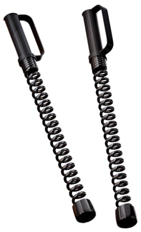 Cordes pour l'entraînement | 2 pièces de bâtons d'équipement de fitness, tige d'entraînement de rechange pour force musculaire à ressort, outil de renforcement musculaire pour la salle de sport, les