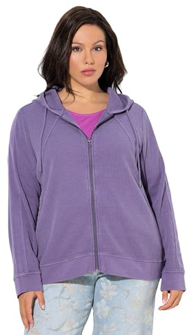 Ulla Popken Damen Sweatjacke