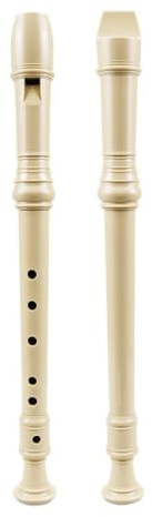 Blockflöjt Musikinstrument Plastblockflöjt 6/8 Hål Tysk Sopran | Ljudet av flöjten är ljust, mjukt, vackert och exakt.(6-hole)