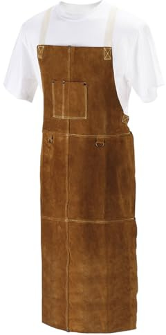 Revco 48A Quality Side Split Cowhide Welding Bib Apron - 48