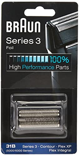 Braun 31B Replacement Foil and Cutter Cassette Multi Black BLS Foil (Cutter not included )