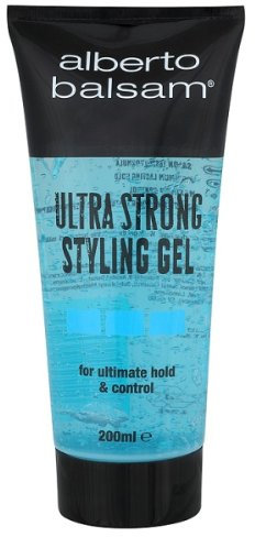 Alberto Balsam Ultra Strong Styling Gel 200ml (Pack of 6 x 200ml)