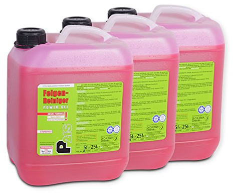 Dr. Wack P21S Power Gel Lot de 3 nettoyants pour jantes 5 l