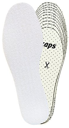 Kaps Frotte Adult Unisex Summer Shoe Insoles Inserts Replacement Soles Barefoot Shoes, Cut to fit Cut to Size, Terry Cloth Sweat Absorbent Multicolour