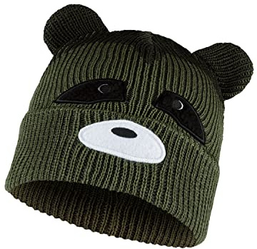 Buff Stickad hatt rolig R4CON stickad mössa för barn Unisex, kamouflage, en storlek