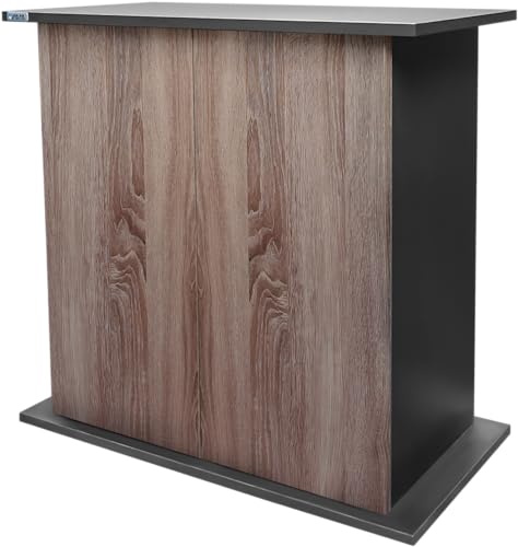 Unterschrank AquaTank 80 cm mit Tür Walnut