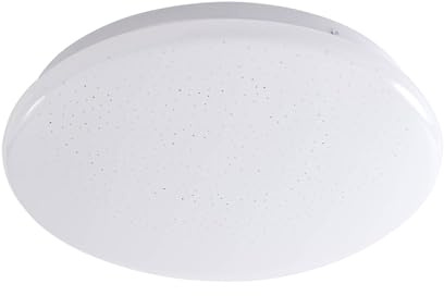 Lindby LED Deckenlampe Ø 28 cm, Deckenleuchte Bad Schutzart IP44 12W 4000K Wohnzimmerlampe Esszimmerlampe Flurlampe Badezimmerlampe Badleuchte