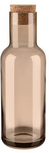 blomus Wasserkaraffe -FUUMI- aus mundgeblasen Glas 1 Liter (Coffee)