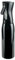 Uervoton Botella Pulverizador Agua Peluqueria Fina Niebla Pulverizador Continuo Pulverizador Recargable Vacío spray Rizos Pulverizar para Pelo Cara Plantas, 500ML, Negro