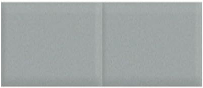 PFCDZDU Headboard Wall Stickers, Soundproof Water Proof Upholstered Wall Panels, 3D Anti Collision Wall Padded For Bedroom Living Room Hotel Playroom(Dark gray,180x60cm)