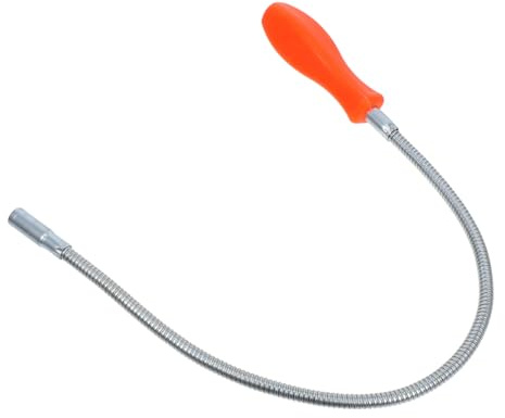 Hemobllo Flexibler Magnetischer Greifer Mit Hoher Zugkraft Biegsamem Metallstab Und Ergonomischem Griff Magnetisches Greifwerkzeug Für Werkstatt Haushalt Und Büro