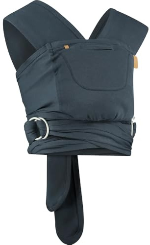 Caboo Babytragetücher aus Bio-Baumwolle - Blueberry | Babytragetuch für Neugeborene Essentials | Kleinkind-Tragetuch Babytragen ab Neugeborenen