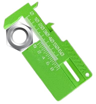 Calibro a corsoio | Manuale di Precisione Tubo Misuratore Compatto,Pratico Tascabile Per Meccanico Orologaio Carpentiere Bicicletta Auto Tubi di Legno