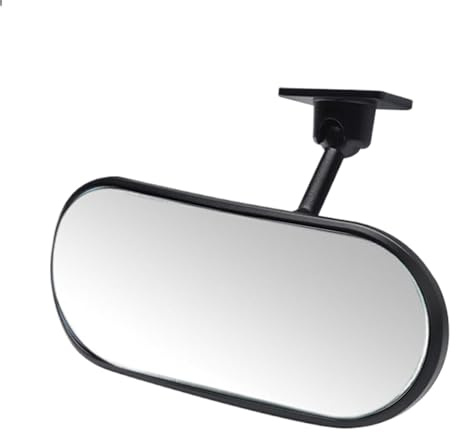 Espejo retrovisor ajustable para niños - Monitorización del coche -shatterproof pegatinas, dispositivo de observación del asiento trasero interior | Viewer para niños de ángulo ancho parabrisas