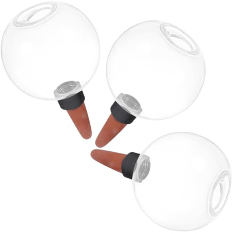 MAGICLULU Dispositivi di Autoirrigazione a Goccia per Piante da Interno 3 Pezzi Dosatori Acqua per Annaffiare Durante Le Vacanze
