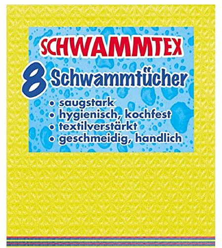 Spontex 19121012 Schwammtex-Schwammtücher 8er-Pack