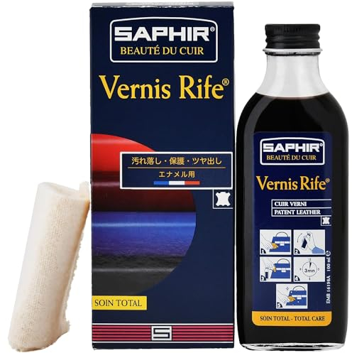 Vernis Rife Pflegemittel für Lackleder schwarz schwarz