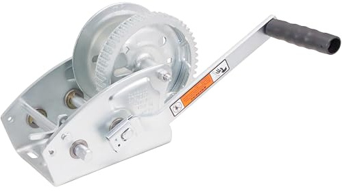 Dutton-Lainson Company - Pulling Winch (DLC3200) - Rust-Resistant Finish for Horizontal Pulling, Lifting & Hauling - 3200 lb Capacity, 2 Speed, 17.3:1 Low Gear Ratio, Manual, No Strap - Made in USA