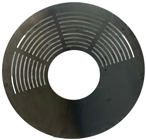 2-in-1 Feuerplatte & Grillrost-Kombi für Kugelgrill 60 cm – 5 mm Stärke #796