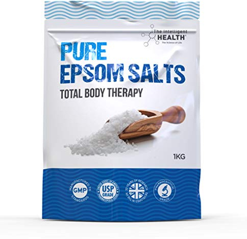 Sels d'Epsom purs | Sel de bain au sulfate de magnésium (5 kg (paquet de 2))