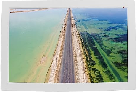 Extra Großer Digitaler Bilderrahmen, 17 Zoll Digitaler Fotorahmen Zur Wandmontage, der Beste Digitale Rahmen Zum Verschenken, Teilen von Fotos über eine Speicherkarte, Geschenke (EU-Stecker)