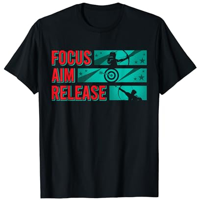 Bogensport, Bogenschütze, Bogenschießen, Pfeil und Bogen T-Shirt