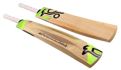Kookaburra TB 800 Tennis Ball Cricket Bat Batte Balle Unisexe, Naturel, Manche Court