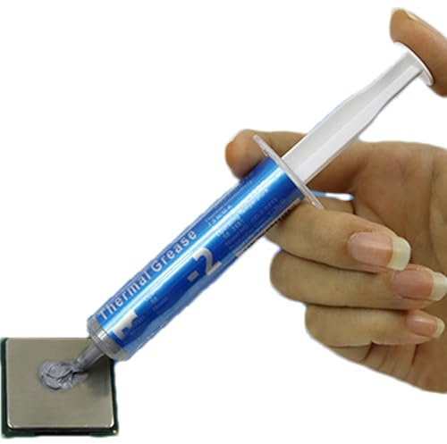 Zestivra - Pasta de grasa termoconductora de silicona conductora térmica, pasta térmica de calor de alto rendimiento 3/7/15G para CPU