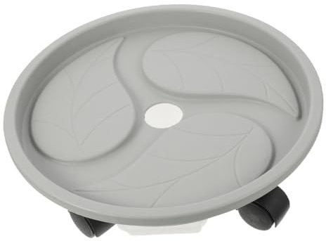 UPKOCH Bacs à Plantes sur roulettes Support De Jardinière Mobile avec Réservoir Eau pour Pots De Fleurs Intérieurs