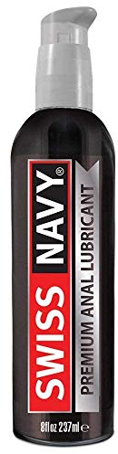 SWISS NAVY Premium Anal Silikon Schmiermittel, 8 Fl. Oz.