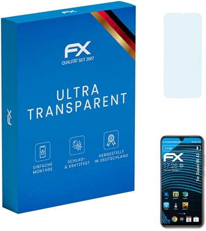 atFoliX Lámina Protectora de Pantalla compatible con Xiaomi Mi A3 Película Protectora, ultra transparente FX Protector Película (3X)