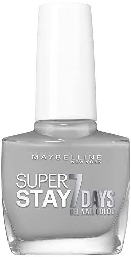 Maybelline New York Professioneller Nagellack, Gel-Technologie, Super Stay 7 Days, Farbton: Concrete Cast (910)