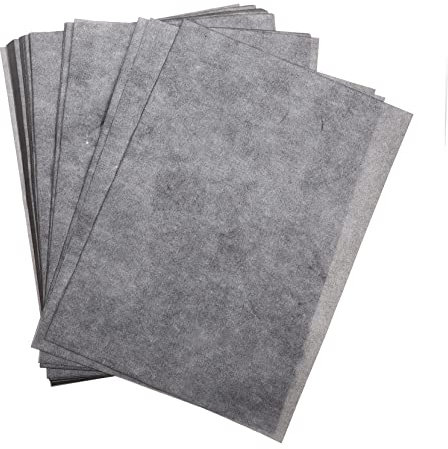 COHEALI 100 Blätter Kohlepapier Zum Nachzeichnen Graphit Transferpapier Zum Kopieren Für Zeichnen Schreiben Und Gestalten Transferblätter Einseitiges Transferpapier