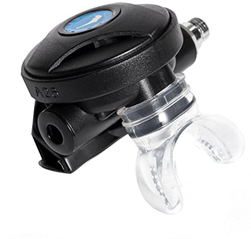 BYCUFF Scuba Diving 2. Stufe Atemregler Professionelle Unterwasser Scuba Dive Octopus Tauchregler AusrüStung ZubehöR-Schwarz