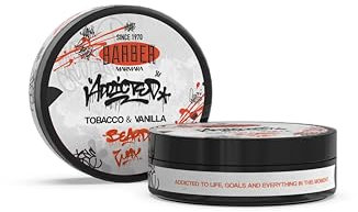 Barber Marmara Tocacco & Vanilla cera per barba 50 ml – Wax per baffi – Baffi – Cera per barba | Beard Wax
