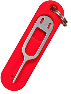 SiiM - Herramienta de extracción de Tarjetas, sacapuntas, Extractor de Tarjetas, Ranura para Tarjetas, Herramienta de Apertura con Llavero extraíble para Smartphones y tabletas