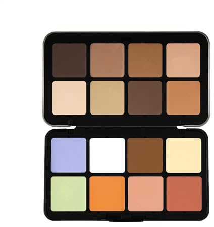 di contorno - Trucco Viso Contouring e Correttore | Trucco Professionale, Camouflage Tinto | Accessorio Trucco, Tonalità naturali